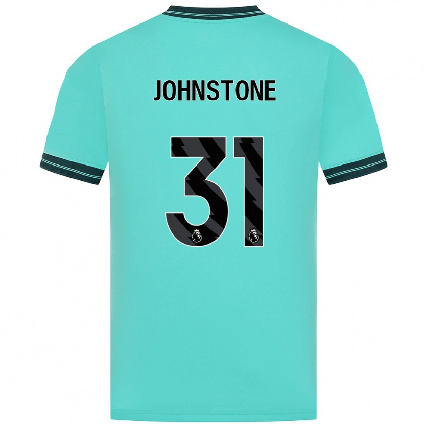 Danxen Män Sam Johnstone #31 Himmelsblå Grön Bortatröja Matchtröjor 2025/26 Tröjor T-Tröja