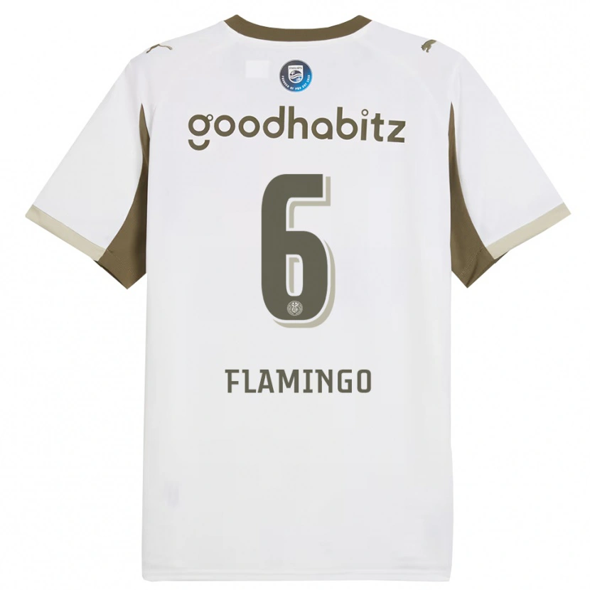 Danxen Män Ryan Flamingo #6 Vit Grå Tredjesatsen Matchtröjor 2025/26 Tröjor T-Tröja