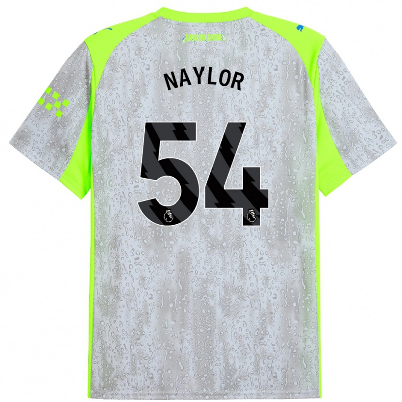 Danxen Män Seb Naylor #54 Grå Gul Tredjesatsen Matchtröjor 2025/26 Tröjor T-Tröja