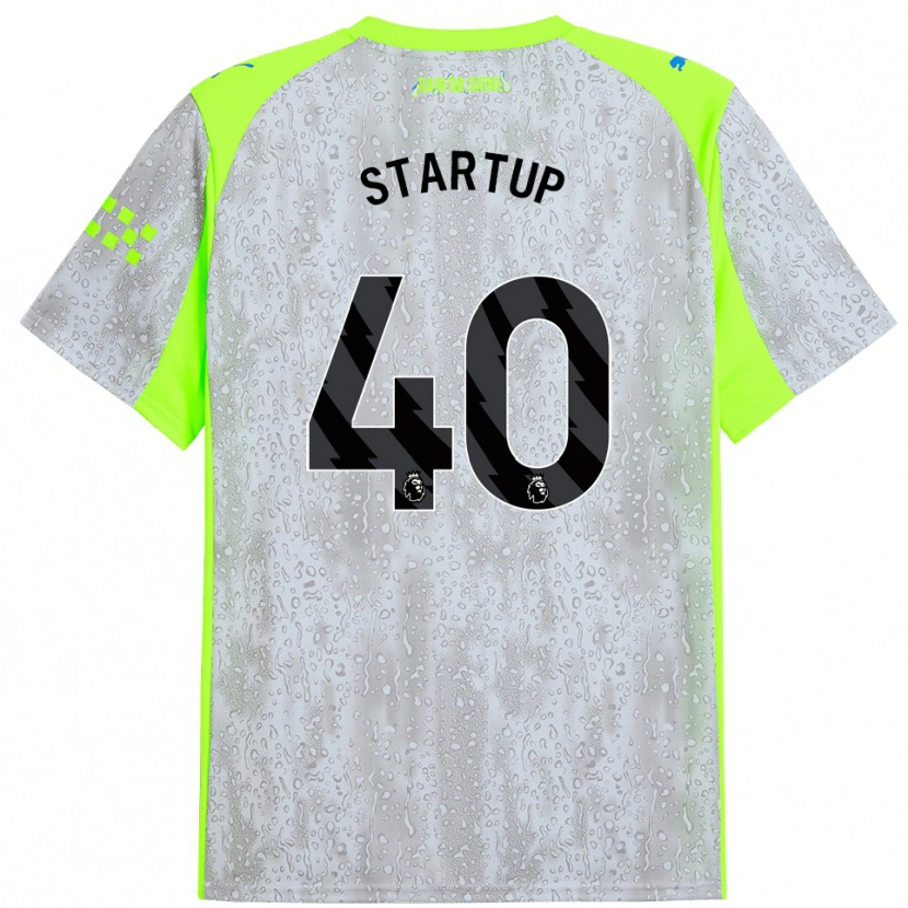 Danxen Män Katie Startup #40 Grå Gul Tredjesatsen Matchtröjor 2025/26 Tröjor T-Tröja
