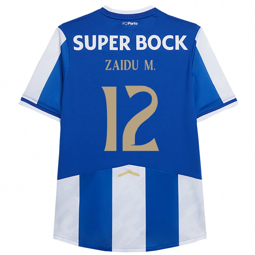 Danxen Kvinnor Zaidu #12 Blå Vit Hemmatröja Matchtröjor 2025/26 Tröjor T-Tröja