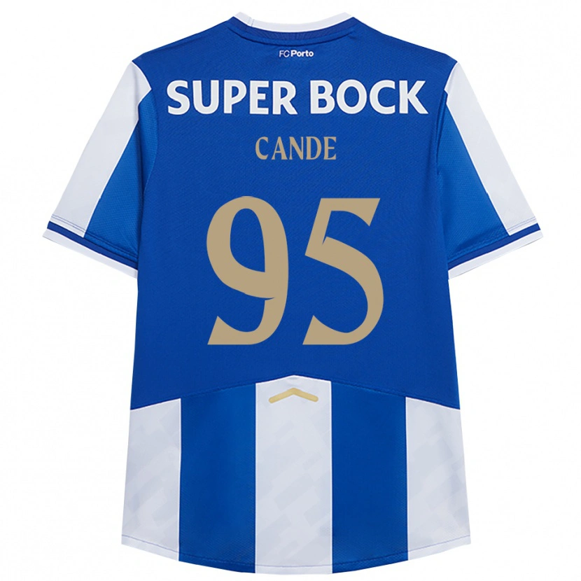 Danxen Kvinnor Anhá Cande #95 Blå Vit Hemmatröja Matchtröjor 2025/26 Tröjor T-Tröja