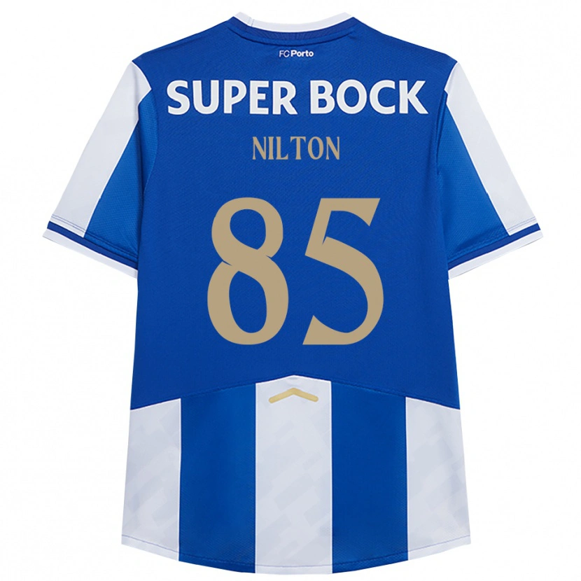 Danxen Kvinnor Nilton #85 Blå Vit Hemmatröja Matchtröjor 2025/26 Tröjor T-Tröja