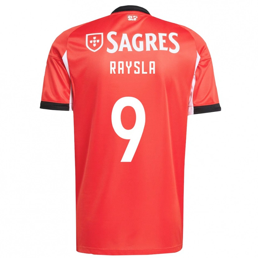Danxen Kvinnor Nycole Raysla #9 Röd Vit Hemmatröja Matchtröjor 2025/26 Tröjor T-Tröja