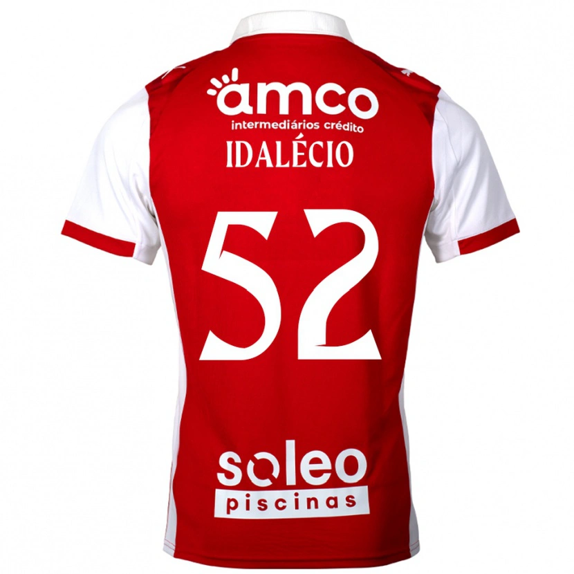 Danxen Kvinnor Idalécio #52 Röd Vit Hemmatröja Matchtröjor 2025/26 Tröjor T-Tröja