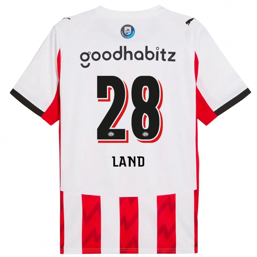 Danxen Kvinnor Tygo Land #28 Röd Vit Hemmatröja Matchtröjor 2025/26 Tröjor T-Tröja