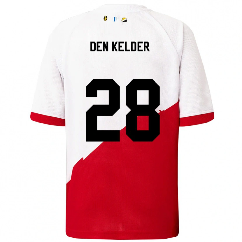 Danxen Kvinnor Gera Op Den Kelder #28 Vit Röd Hemmatröja Matchtröjor 2025/26 Tröjor T-Tröja