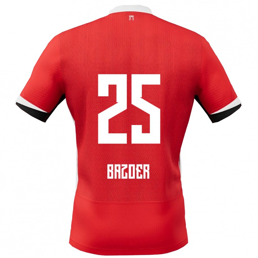 Danxen Kvinnor Riechedly Bazoer #25 Röd Vit Hemmatröja Matchtröjor 2025/26 Tröjor T-Tröja