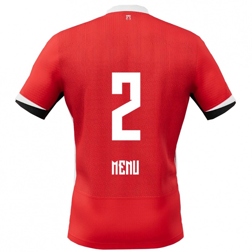 Danxen Kvinnor Mathijs Menu #2 Röd Vit Hemmatröja Matchtröjor 2025/26 Tröjor T-Tröja