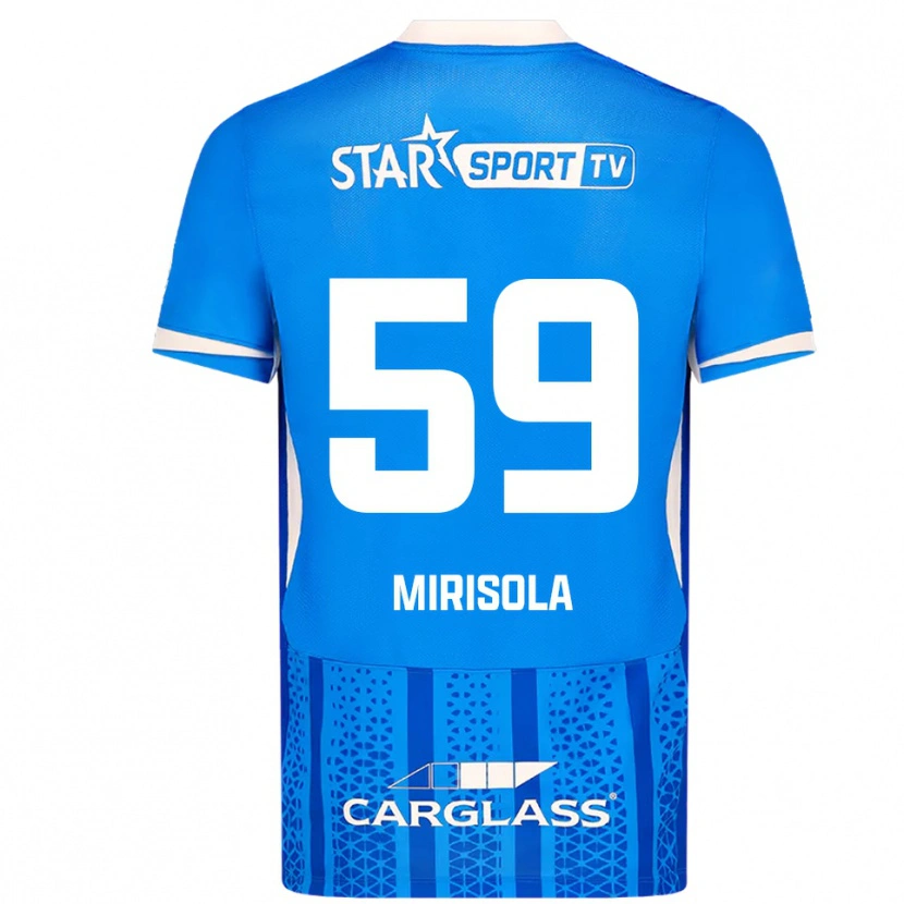 Danxen Kvinnor Robin Mirisola #59 Blå Vit Hemmatröja Matchtröjor 2025/26 Tröjor T-Tröja