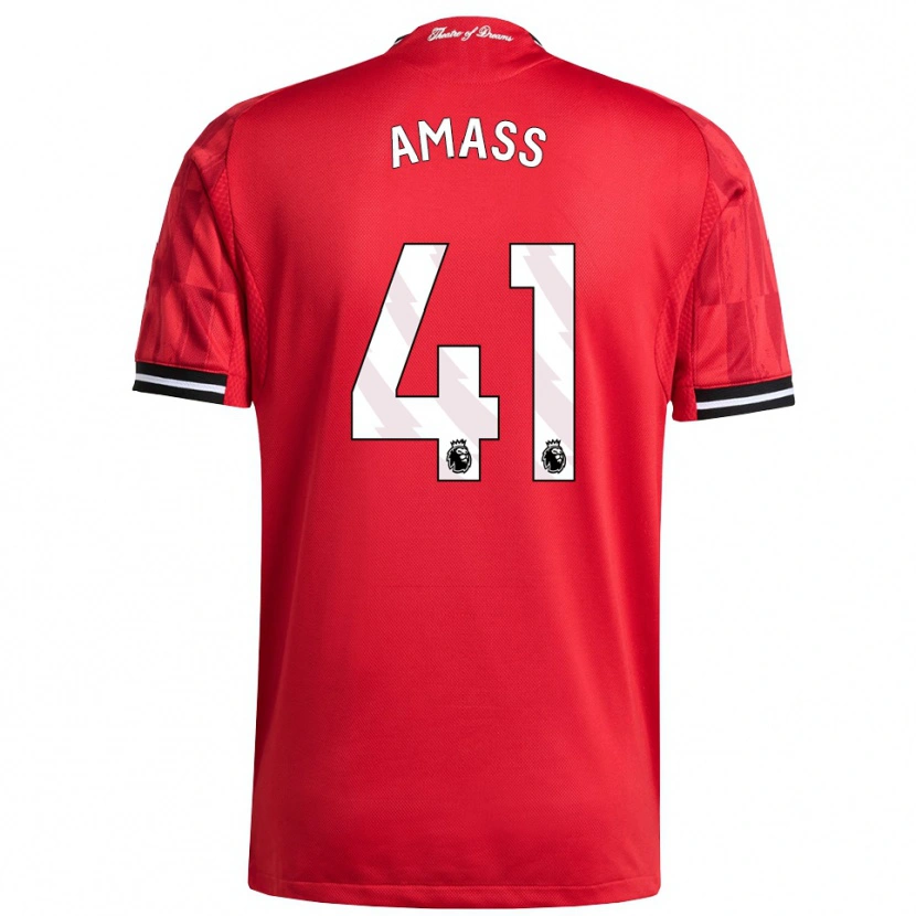 Danxen Kvinnor Harry Amass #41 Röd Svart Vit Hemmatröja Matchtröjor 2025/26 Tröjor T-Tröja