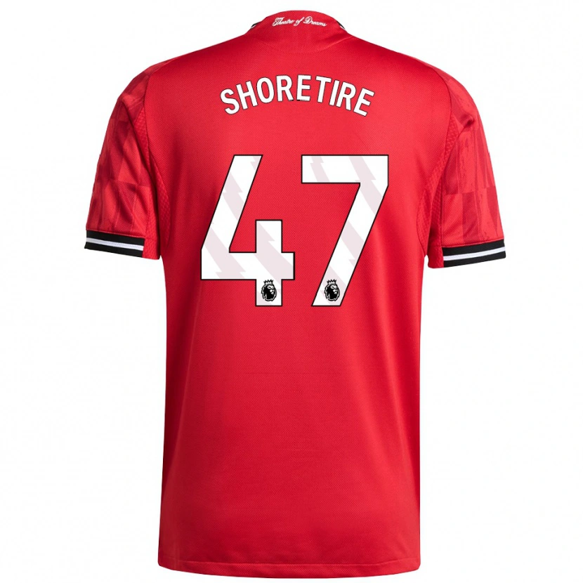 Danxen Kvinnor Shola Shoretire #47 Röd Svart Vit Hemmatröja Matchtröjor 2025/26 Tröjor T-Tröja