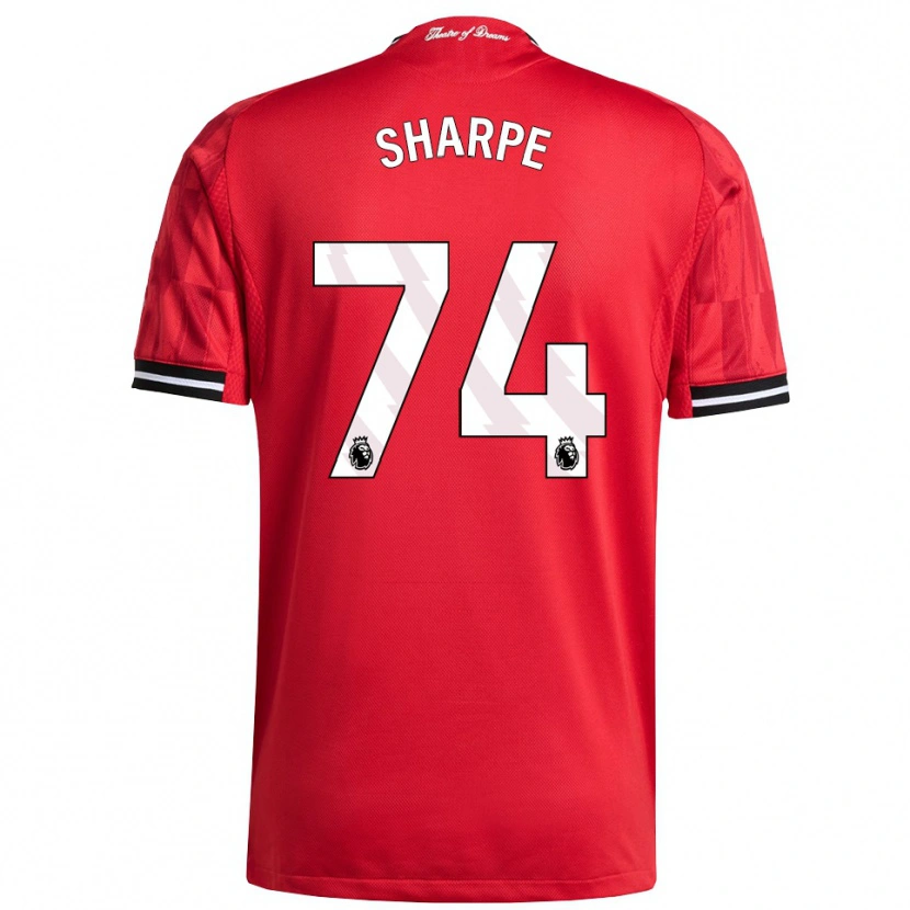 Danxen Kvinnor Malachi Sharpe #74 Röd Svart Vit Hemmatröja Matchtröjor 2025/26 Tröjor T-Tröja
