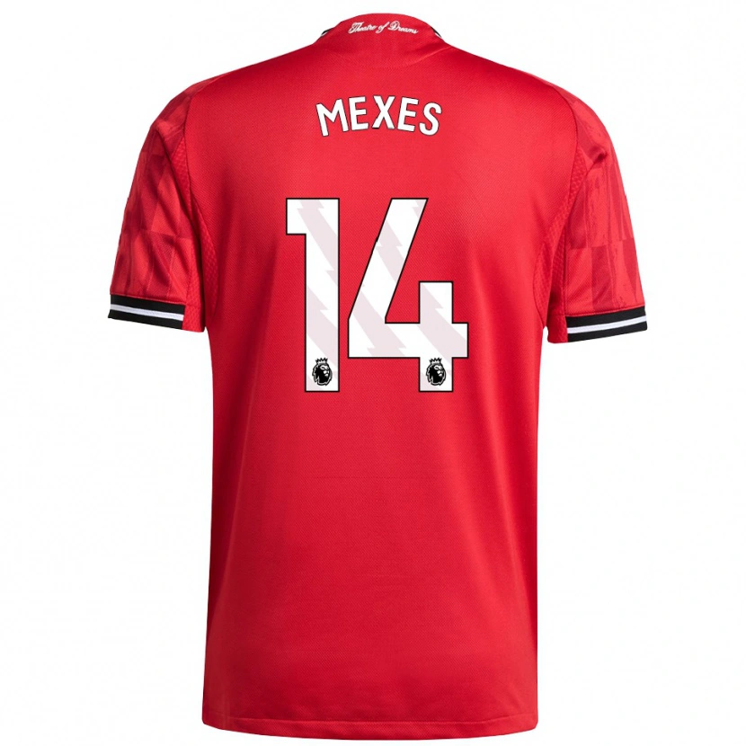Danxen Kvinnor Silva Mexes #14 Röd Svart Vit Hemmatröja Matchtröjor 2025/26 Tröjor T-Tröja