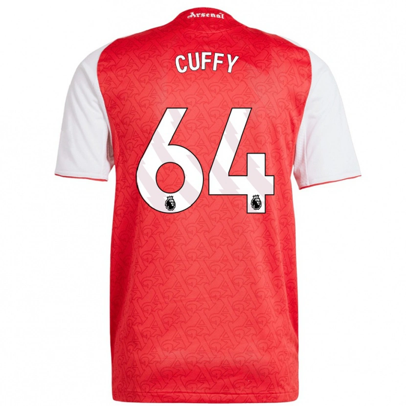 Danxen Kvinnor Brooke Norton Cuffy #64 Röd Vit Hemmatröja Matchtröjor 2025/26 Tröjor T-Tröja