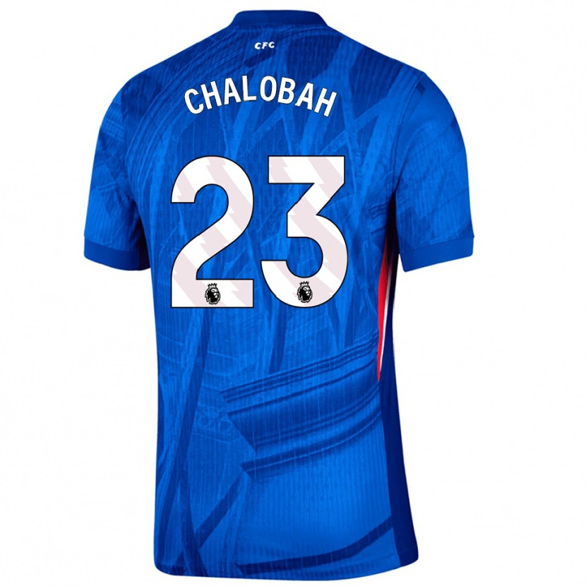 Danxen Kvinnor Trevoh Chalobah #23 Blå Vit Hemmatröja Matchtröjor 2025/26 Tröjor T-Tröja