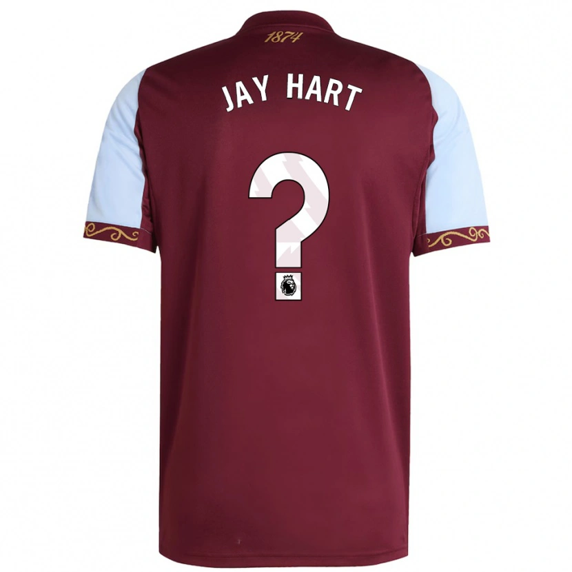 Danxen Kvinnor Taylor Jay Hart #0 Vinröd Himmelsblå Hemmatröja Matchtröjor 2025/26 Tröjor T-Tröja