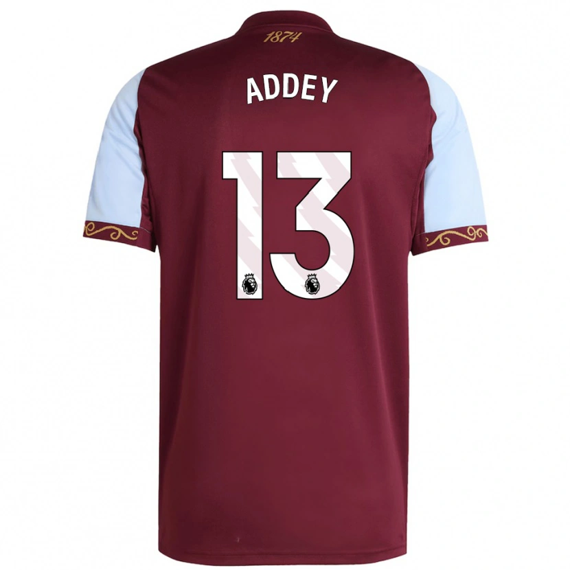 Danxen Kvinnor Farid Addey #13 Vinröd Himmelsblå Hemmatröja Matchtröjor 2025/26 Tröjor T-Tröja