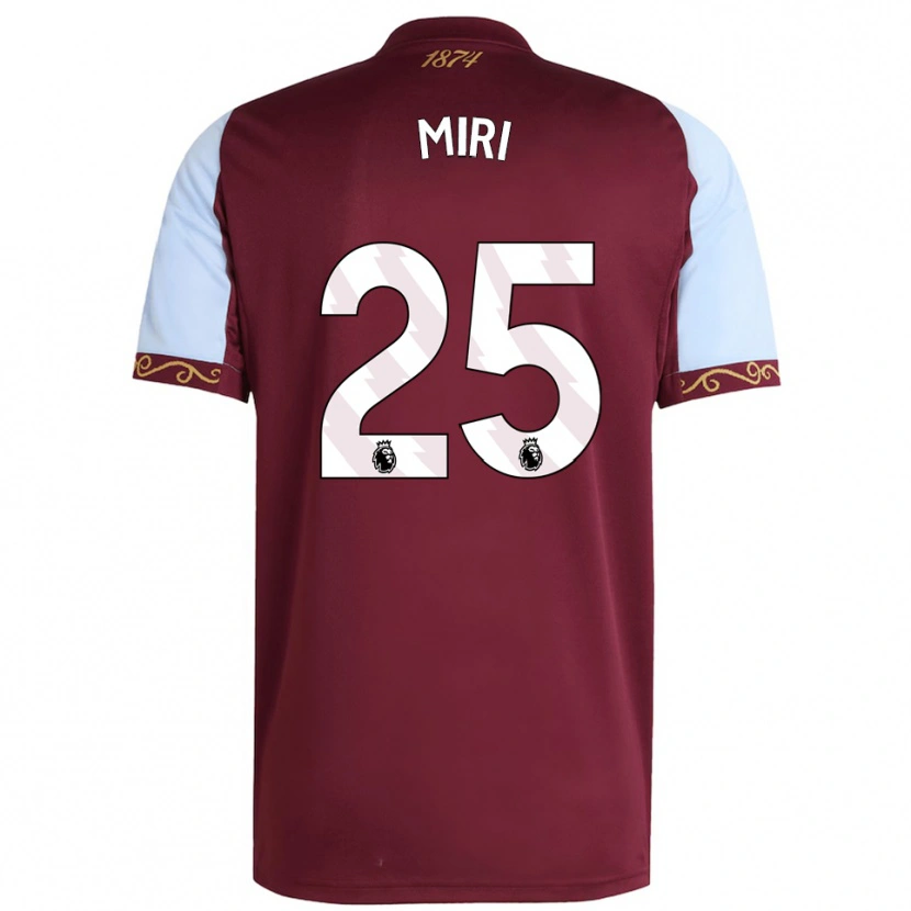 Danxen Kvinnor Miri Taylor #25 Vinröd Himmelsblå Hemmatröja Matchtröjor 2025/26 Tröjor T-Tröja