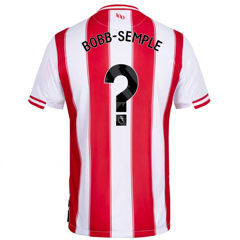 Danxen Kvinnor Domeiro Bobb-Semple #0 Röd Vit Hemmatröja Matchtröjor 2025/26 Tröjor T-Tröja