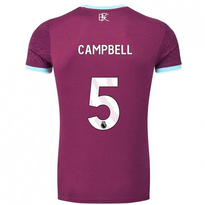 Danxen Kvinnor Murray Campbell #5 Vinröd Himmelsblå Hemmatröja Matchtröjor 2025/26 Tröjor T-Tröja