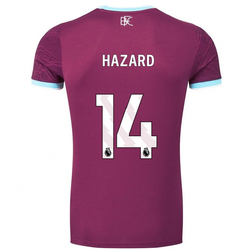 Danxen Kvinnor Amelia Hazard #14 Vinröd Himmelsblå Hemmatröja Matchtröjor 2025/26 Tröjor T-Tröja