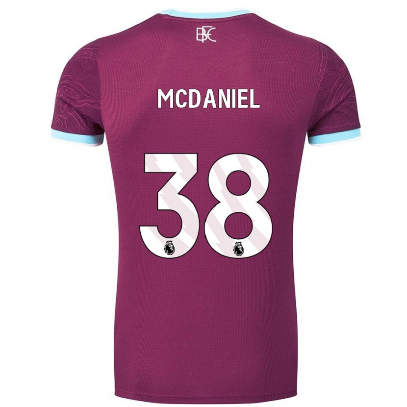 Danxen Kvinnor Louise Mcdaniel #38 Vinröd Himmelsblå Hemmatröja Matchtröjor 2025/26 Tröjor T-Tröja