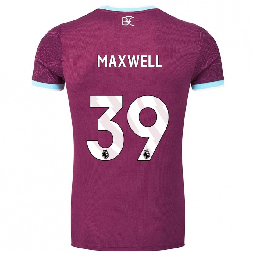 Danxen Kvinnor Danielle Maxwell #39 Vinröd Himmelsblå Hemmatröja Matchtröjor 2025/26 Tröjor T-Tröja
