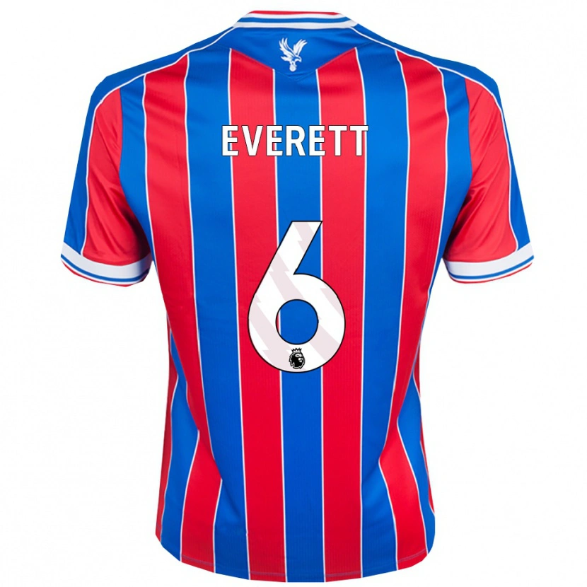 Danxen Kvinnor Aimee Everett #6 Blå Röd Vit Hemmatröja Matchtröjor 2025/26 Tröjor T-Tröja