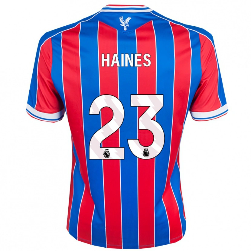 Danxen Kvinnor Coral-Jade Haines #23 Blå Röd Vit Hemmatröja Matchtröjor 2025/26 Tröjor T-Tröja