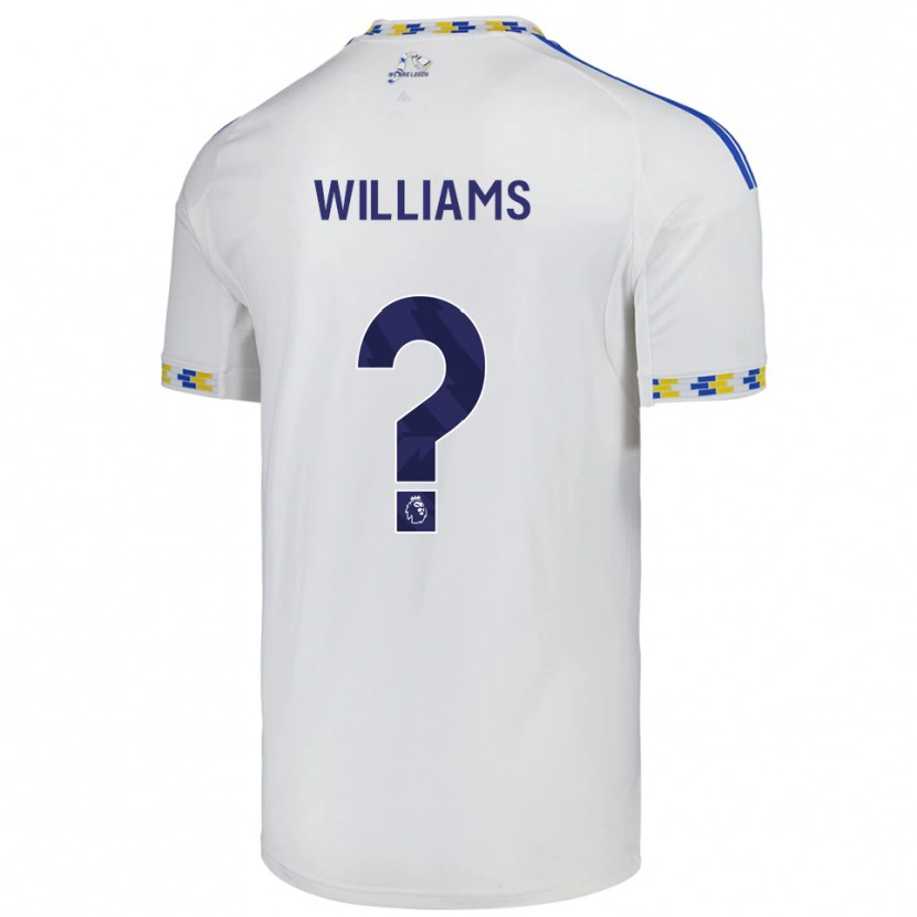Danxen Kvinnor Paige Williams #0 Vit Blå Hemmatröja Matchtröjor 2025/26 Tröjor T-Tröja