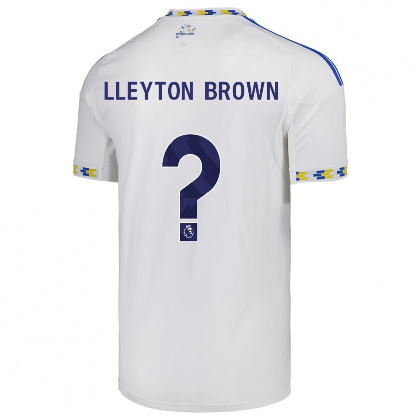Danxen Kvinnor Lleyton Brown #0 Vit Blå Hemmatröja Matchtröjor 2025/26 Tröjor T-Tröja