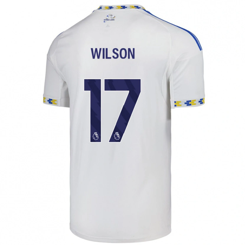 Danxen Kvinnor Marley Wilson #17 Vit Blå Hemmatröja Matchtröjor 2025/26 Tröjor T-Tröja