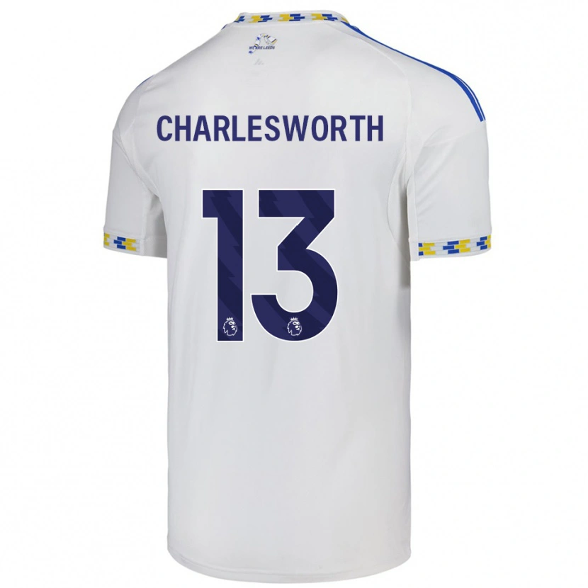 Danxen Kvinnor Millie Robshaw-Charlesworth #13 Vit Blå Hemmatröja Matchtröjor 2025/26 Tröjor T-Tröja