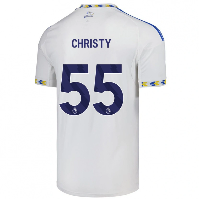 Danxen Kvinnor Harry Christy #55 Vit Blå Hemmatröja Matchtröjor 2025/26 Tröjor T-Tröja