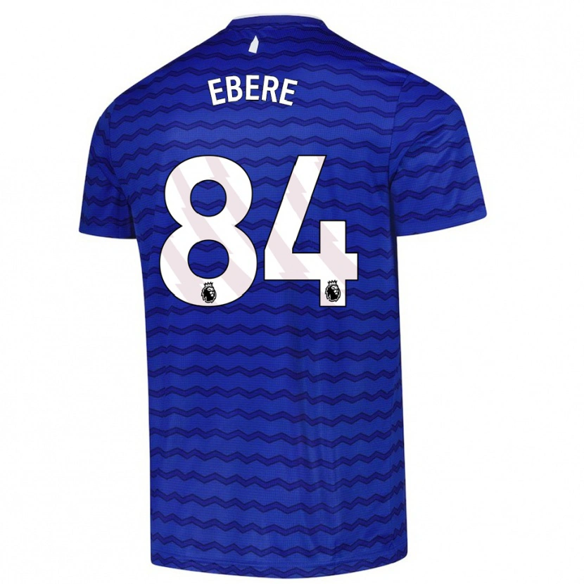 Danxen Kvinnor Coby Ebere #84 Blå Marinblå Hemmatröja Matchtröjor 2025/26 Tröjor T-Tröja
