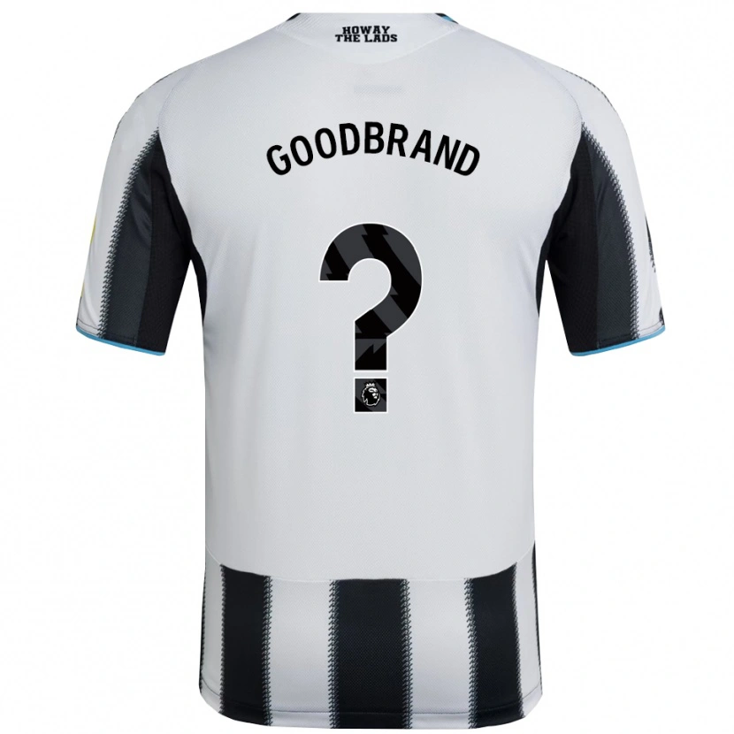 Danxen Kvinnor Oliver Goodbrand #0 Svart Vit Hemmatröja Matchtröjor 2025/26 Tröjor T-Tröja