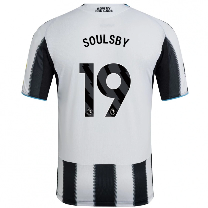 Danxen Kvinnor Anna Soulsby #19 Svart Vit Hemmatröja Matchtröjor 2025/26 Tröjor T-Tröja