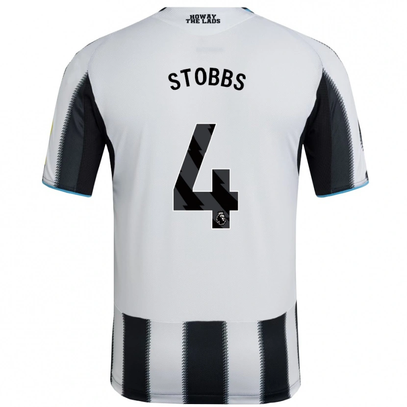 Danxen Kvinnor Amber-Keegan Stobbs #4 Svart Vit Hemmatröja Matchtröjor 2025/26 Tröjor T-Tröja