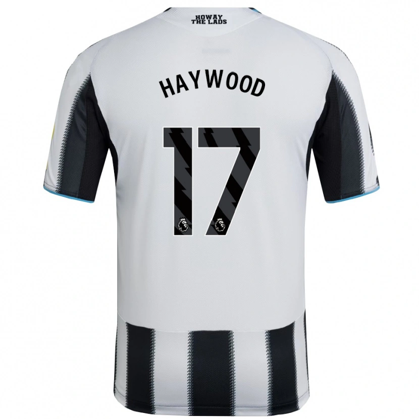 Danxen Kvinnor Sophie Haywood #17 Svart Vit Hemmatröja Matchtröjor 2025/26 Tröjor T-Tröja