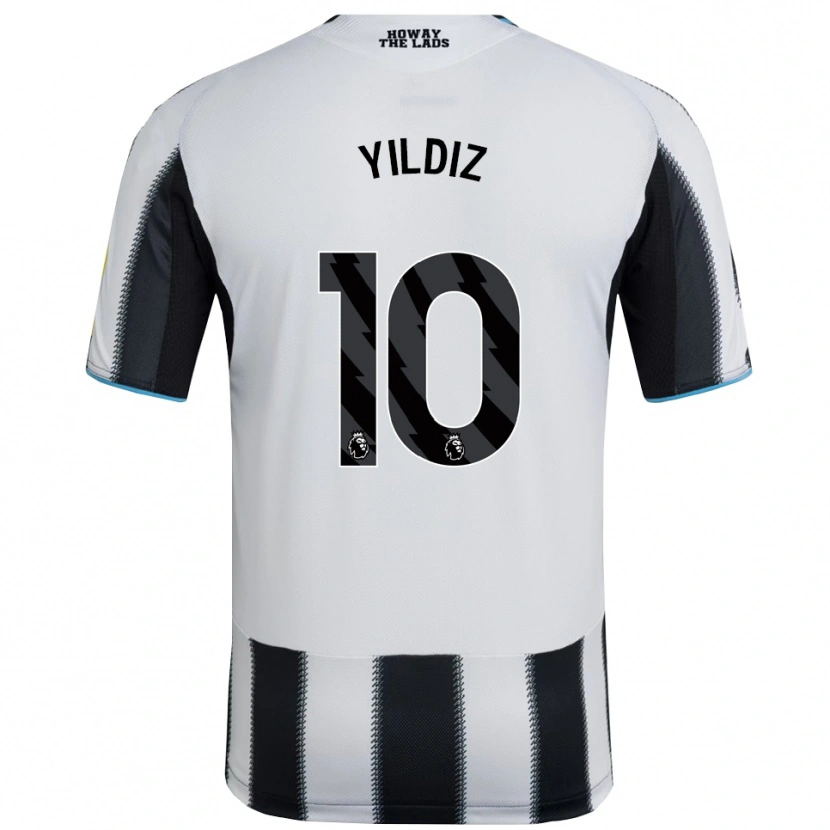 Danxen Kvinnor Baran Yıldız #10 Svart Vit Hemmatröja Matchtröjor 2025/26 Tröjor T-Tröja