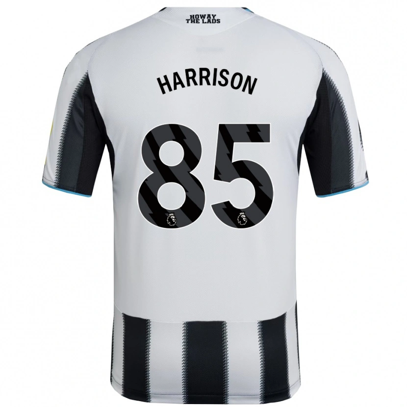 Danxen Kvinnor Adam Harrison #85 Svart Vit Hemmatröja Matchtröjor 2025/26 Tröjor T-Tröja