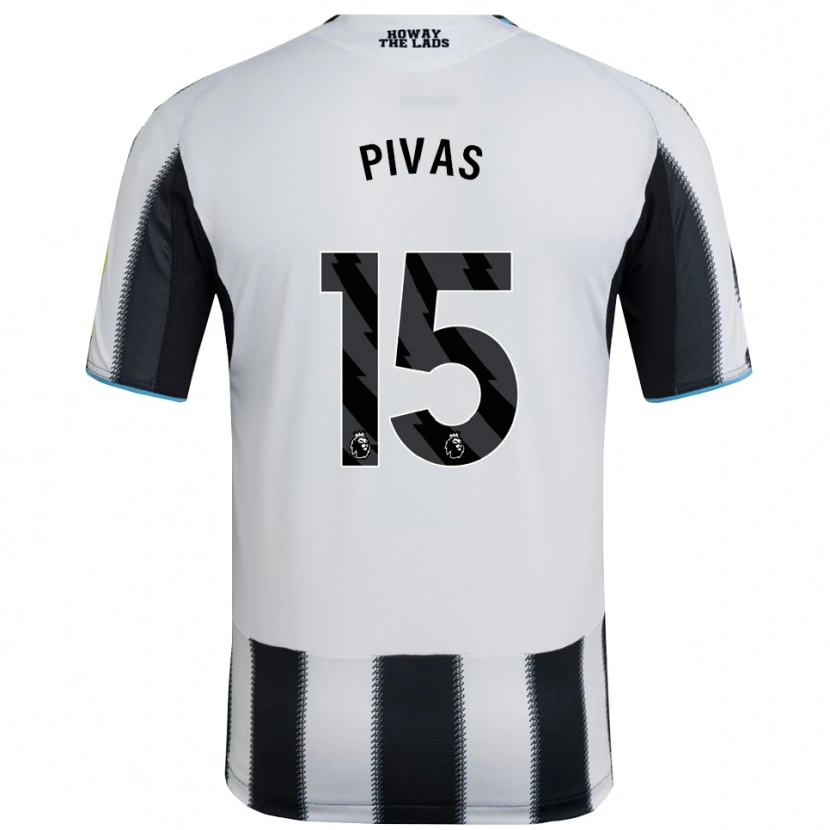 Danxen Kvinnor Miodrag Pivas #15 Svart Vit Hemmatröja Matchtröjor 2025/26 Tröjor T-Tröja
