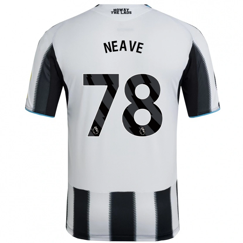 Danxen Kvinnor Sean Neave #78 Svart Vit Hemmatröja Matchtröjor 2025/26 Tröjor T-Tröja