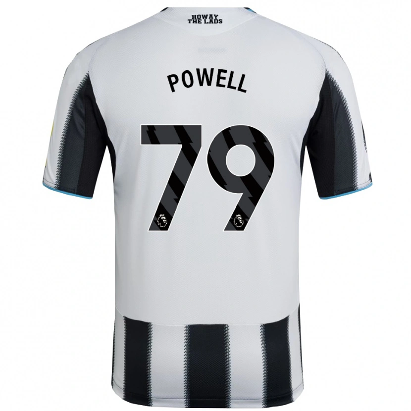 Danxen Kvinnor Rory Powell #79 Svart Vit Hemmatröja Matchtröjor 2025/26 Tröjor T-Tröja
