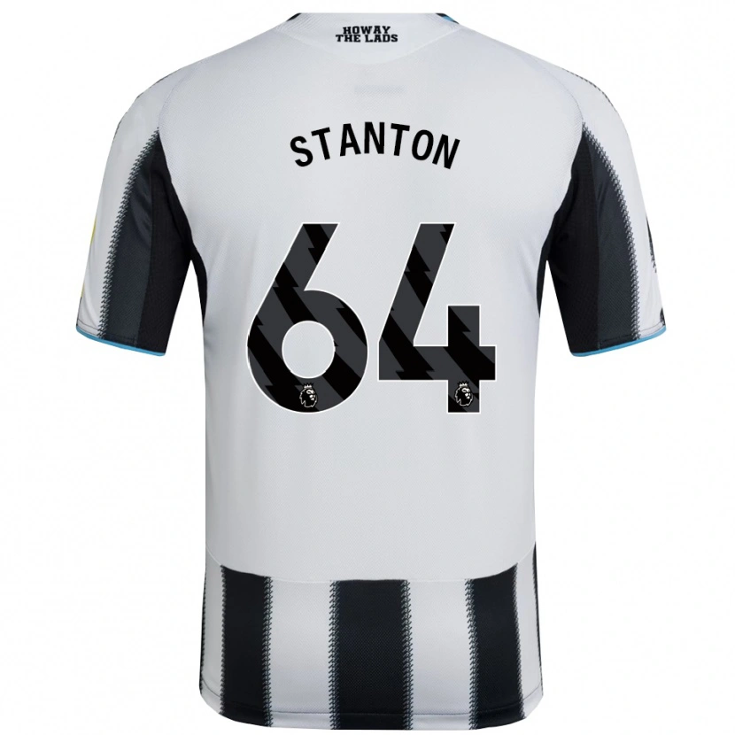 Danxen Kvinnor Ellis Stanton #64 Svart Vit Hemmatröja Matchtröjor 2025/26 Tröjor T-Tröja