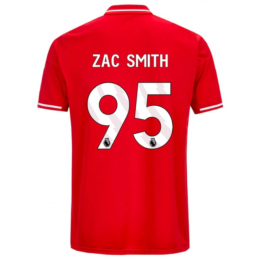 Danxen Kvinnor Zac Smith #95 Röd Vit Hemmatröja Matchtröjor 2025/26 Tröjor T-Tröja