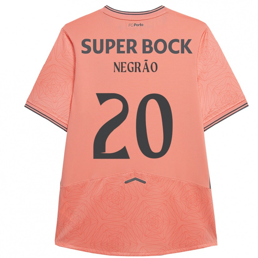 Danxen Kvinnor Maria Negrão #20 Rosa Marinblå Bortatröja Matchtröjor 2025/26 Tröjor T-Tröja