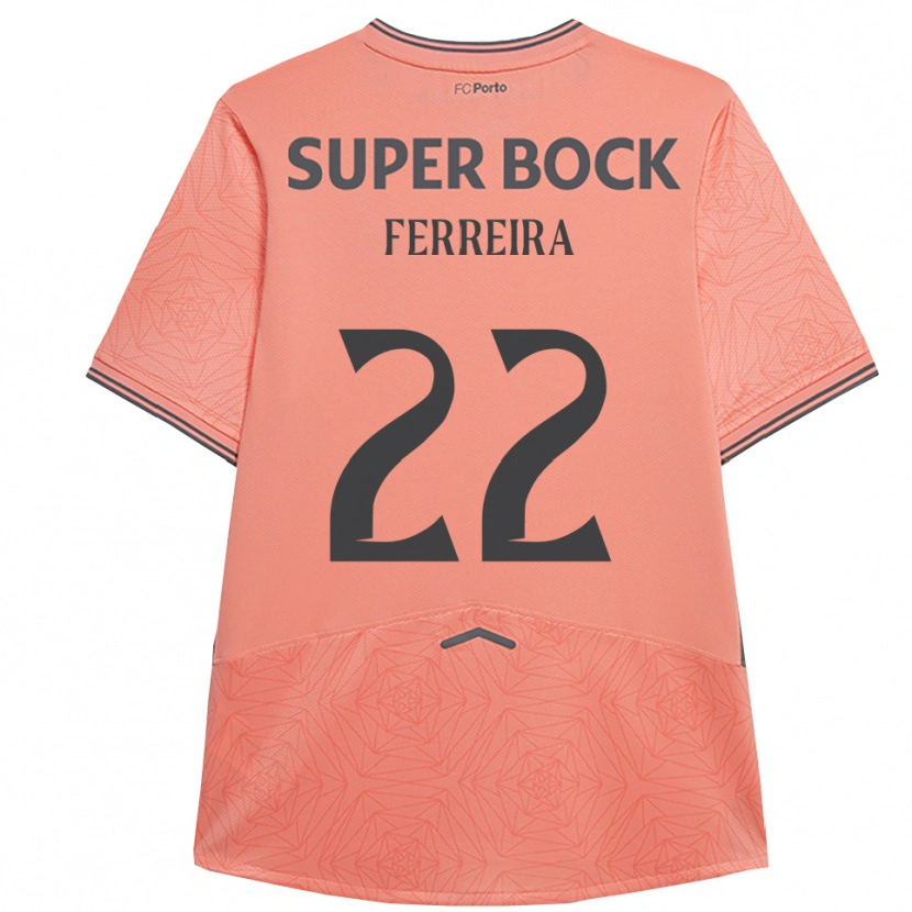 Danxen Kvinnor Joana Ferreira #22 Rosa Marinblå Bortatröja Matchtröjor 2025/26 Tröjor T-Tröja