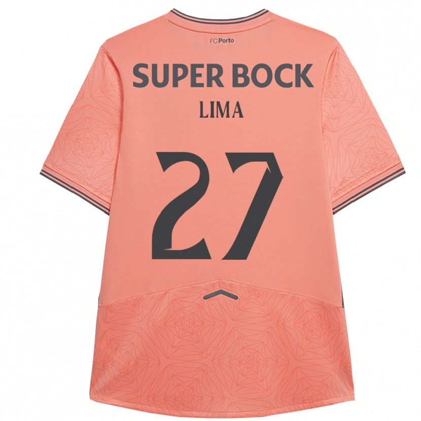 Danxen Kvinnor Cláudia Lima #27 Rosa Marinblå Bortatröja Matchtröjor 2025/26 Tröjor T-Tröja